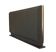 Настільна акустична ширма для офісних столів Ecosound Trapeze screen 116 120х60 см Чорний графіт
