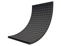 Панель із акустичного поролону Ecosound Tetras Black 70 100х200 см Чорний графіт