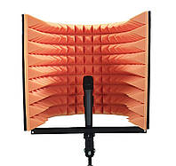 Акустический экран для микрофона Ecosound L 85 50х50 см Оранжевый