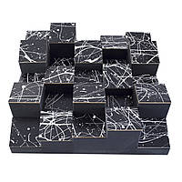 Акустичний дифузор розсіювач Ecosound EcoDIFF foam Picasso 150 50х50 см Чорний