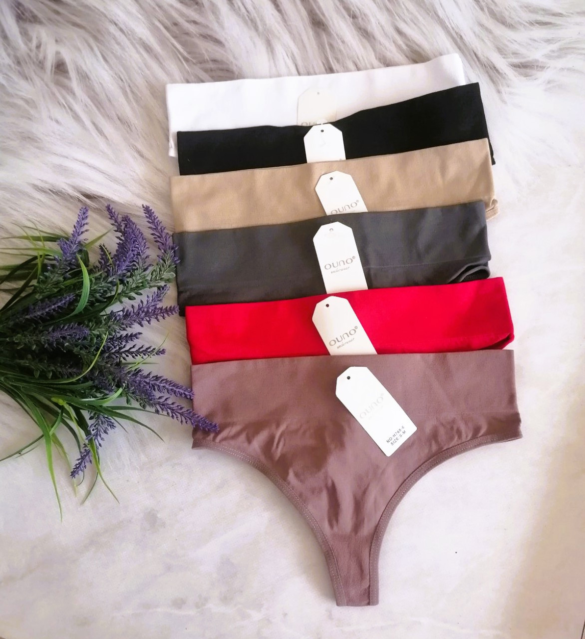 Труси стринги мікрофібра з ефектом утягування 42-48р 6 кольорів, фото 1