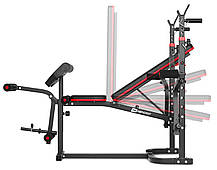 Лавка тренувальна Hop-Sport HS-1065HB PRO з партою Скотта, фото 5