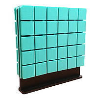 Настільна акустична ширма для офісних столів Ecosound Tetras Green 116 60х60 см Зелений