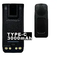 Аккумулятор PMNN4809A 3000mAh с разъемом Type-C для радиостанций Motorola R7 и R7a