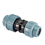 Муфта редукційна 32/25 для поліетиленових ПДД труб, фото 3