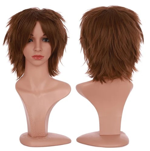 Перука каштановий косплей, VC V7