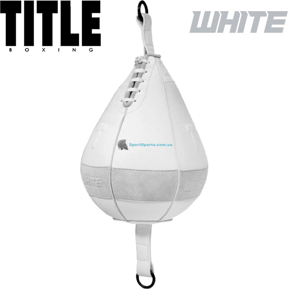 Груша на гумках TITLE WHITE DOUBLE END BAG 2.0, фото 1