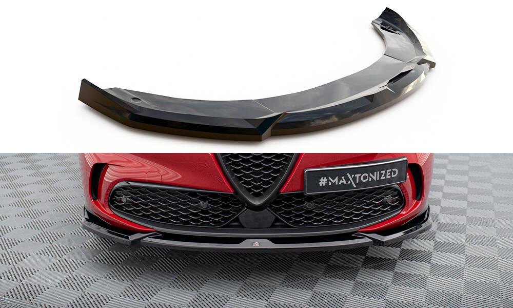 Сплітер Alfa Romeo Tonale тюнінг обвіс губа спідниця елерон (V1)