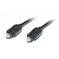 Кабель мультимедийный Optical Toslink M-M 1m black REAL-EL (EL123500036) p