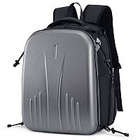 ТОП Захищений, ударостійкий, фоторюкзак, рюкзак для фотоапаратів Soudelor (тип "2202") сірий