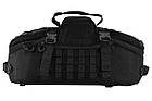 Сумка-баул/рюкзак 2Е Tactical, L, чорна, фото 3