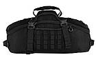 Сумка-баул/рюкзак 2Е Tactical, L, чорна, фото 5