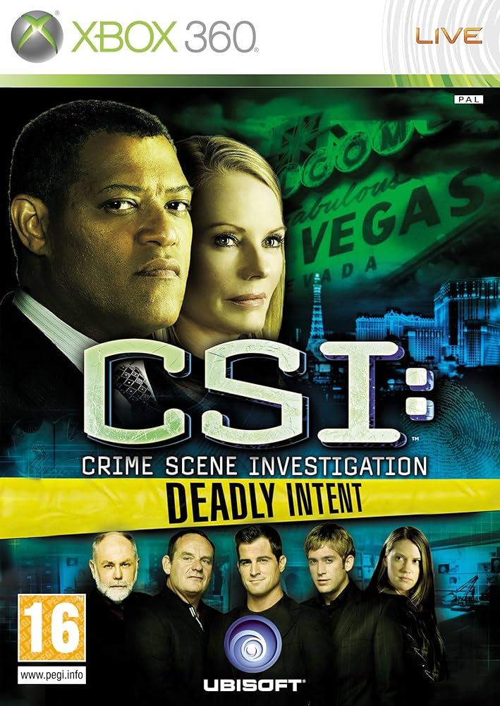 Гра для ігрової консолі Xbox 360, Crime Scene Investigation: Deadly Intent (Ліцензія, БУ)