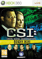 Гра для ігрової консолі Xbox 360, Crime Scene Investigation: Deadly Intent (Ліцензія, БУ)
