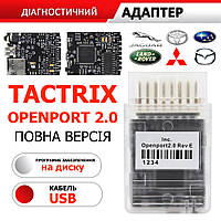 Tactrix OpenPort 2.0 J2534 програматор ЕБУ ECU автомобілів Subaru Mitsubishi Mazda Toyota Jaguar LandRover