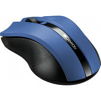 Мышка Canyon MW-5 Wireless Blue-Black (CNE-CMSW05BL) p