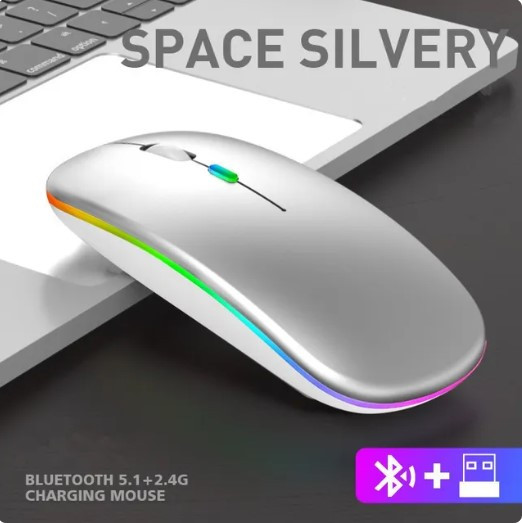 USB-бездротова комп'ютерна миша, зарядка, що світиться 2,4G SS01