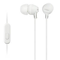 Навушники з мікрофоном Sony MDR-EX15AP White (MDREX15APW.CE7)