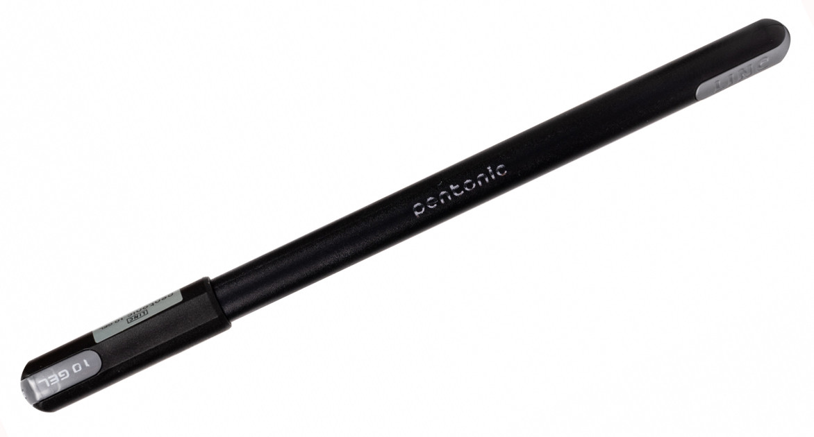 Ручка гелева LINC Pentonic 1,0 мм срібло 420415