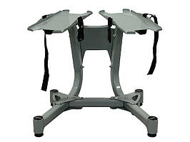 Підставка під гантелі ADJUSTABLE DUMBBELL RACK сірий Уні 65х55х60см