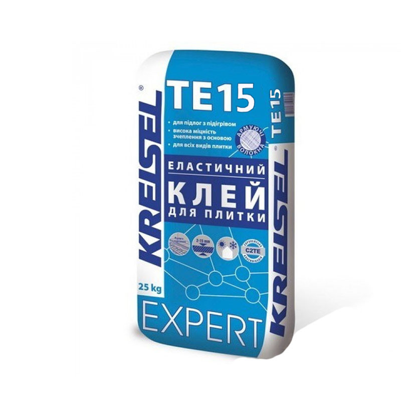 Kreisel TE15 / 105 Gres Multi Еластичний клей для керамогранітної плитки та натурального каменю 25 кг