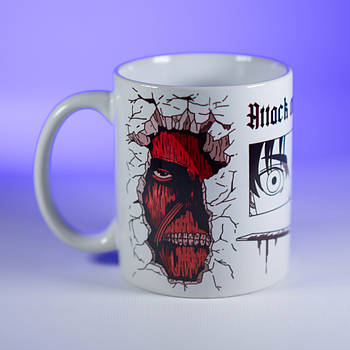 Кружка BRB - Attack on Titan