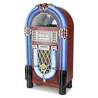 Музыкальный автомат Auna Graceland TT, Bluetooth, CD, USB, SD, MP3, AUX, FM