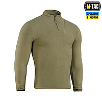 Флисовая кофта M-TAC DELTA FLEECE. Тактическая флисовая кофта м-так, флиска м-так. (Олива)