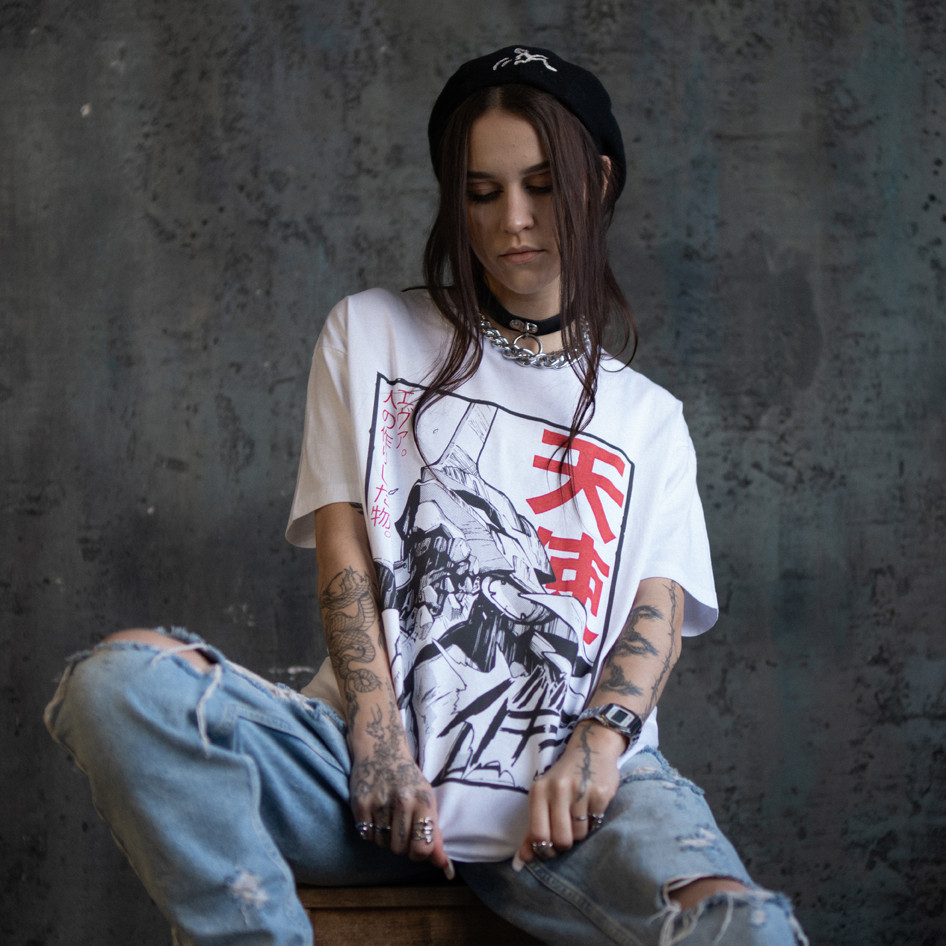 Футболка унісекс Evangelion - EVA 01, фото 1