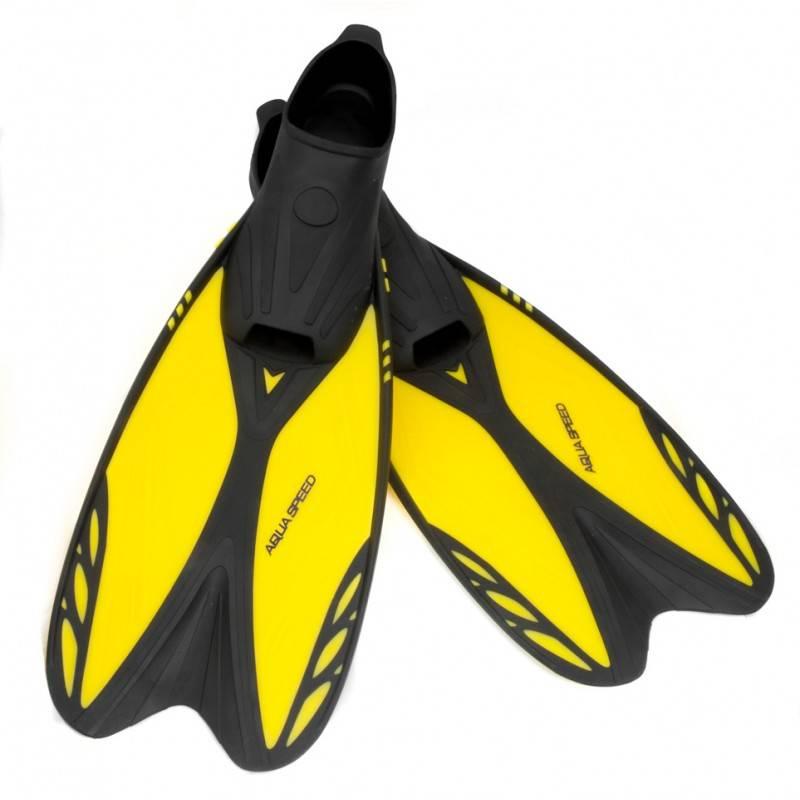 Ласти Aqua Speed ​​VAPOR 6713 чорний, жовтий Діт 30-32