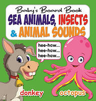 Baby's Board Books NEW Sea Animals, Insects & Animal Sounds - - 978-967-447-481-2