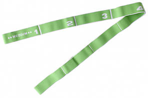 Еспандер з петлями RESISTANCE BAND-MEDIUM зелений Уні 90х3,3см
