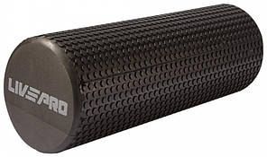 Масажний ролик FOAM ROLLER чорний Уні 45x15см