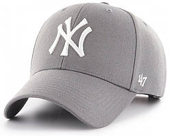 Кепка MVP 47 Brand MLB NEW YORK YANKEES SNAPBACK темно-сірий Уні OSFM