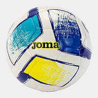 М'яч футбольний Joma DALI II білий, синій, жовтий Уні 5