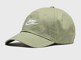 Кепка Nike U NSW H86 FUTURA WASH CAP зелений Уні OSFM