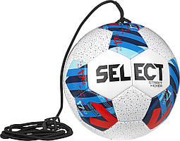 М'яч футбольний Select STREET KICKER v23 білий, синій Уні 4