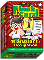 More Than Flash Cards Transport & Occupations - - 978-967-447-384-6