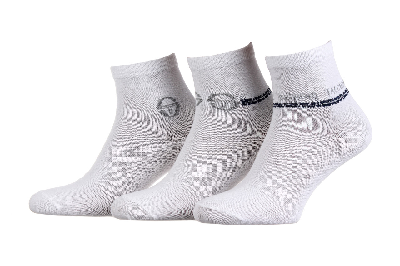 Шкарпетки Sergio Tacchini 3-pack білий Уні 36-41