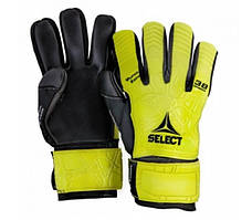 Рукавички воротарські Select GOALKEEPER GLOVES 38 ADVANCE жовто-чорний Уні 9 (19см)