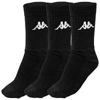 Шкарпетки Kappa Trisper Tennis Sock 3PPK чорний Уні 35-38