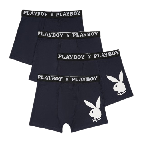 Набір з 4 труси-боксери ANNYA PLAYBOY BOXERSHORT синій Чол S арт ANNYA-45