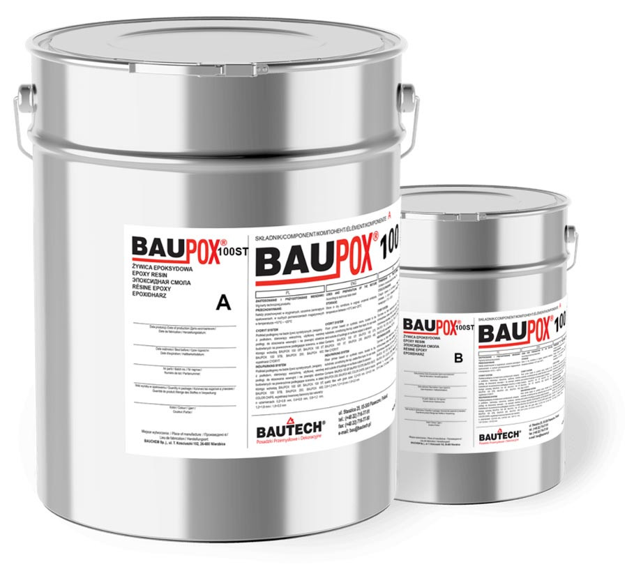 Універсальна епоксидна смола для технічного використання BAUPOX - 100 ST (20кг), фото 1