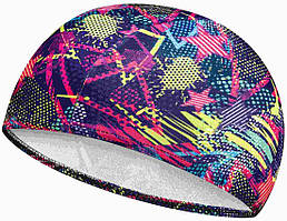Шапка для плавання Aqua Speed POLYESTER KID 9779 фіолетовий, мультіколор Діт S арт244-03