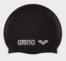 Шапка для плавання Arena CLASSIC SILICONE чорний Уні OSFM