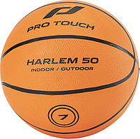 М'яч баскетбольний PRO TOUCH Harlem 50 чорно-помаранчовий Уні 7