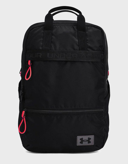 Рюкзак UA Essentials Backpack Чорний Жін 27х40х12 см