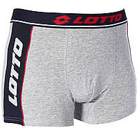 Труси-боксери Lotto Men's Boxer Homme 1P сірий Чол M