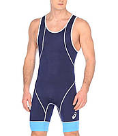 Трико борцівське Asics WRESTLING SINGLE синій Чол XS