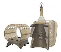 Фидерная кормушка с грунтозацепами 120г Классик Стрим Фидерная кормушка для сильного течения (30г-140г)